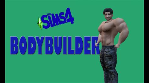 Bodybuilder Working Out Sims 4 Youtube