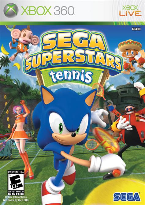 Sega Superstars Tennis Xbox 360 Game