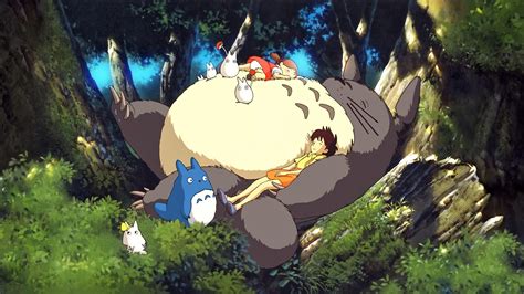 My Neighbor Totoro Anime 4k 6730f Wallpaper Pc Desktop