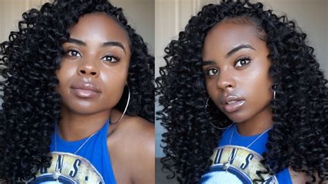 How To Poppin Bohemian Curl Outre X Pression 4 In 1 Loop Crochet