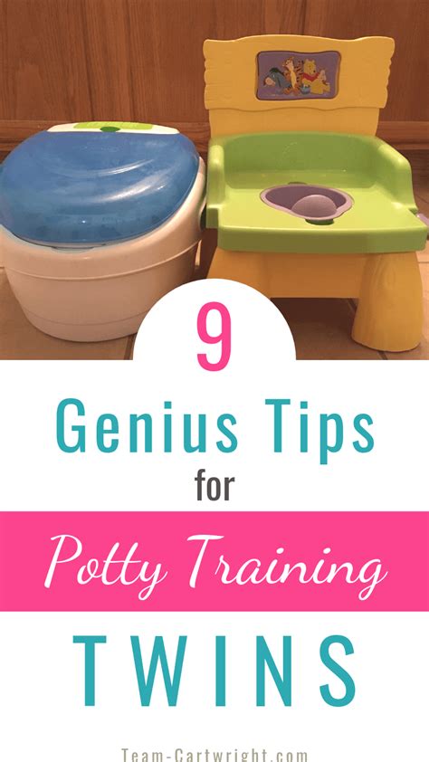 9 Simple Tips For Successfully Potty Training Twins Team Cartwright