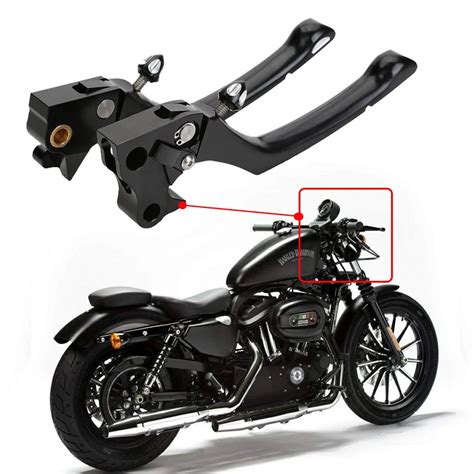 Motorcycle Accessories Adjustable Folding Black Clutch Brake Lever For