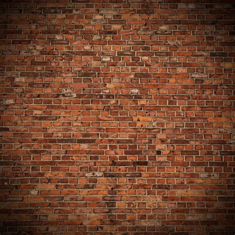 Old Red Brick Backdrop Weathered Rustic Brick Wall Printed Etsy