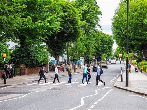 Abbey Road Crossing In London Hdr Editorial Stock Image Image Of