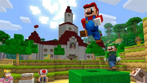 Minecraft Wii U Edition Super Mario Mash Up Pack