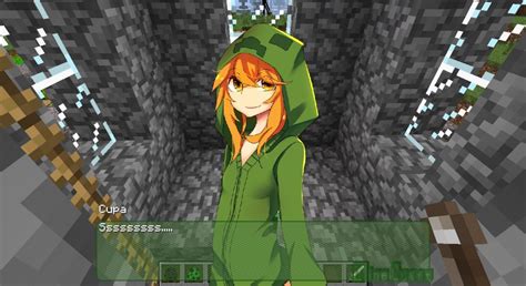 Free Download Cupa The Creeper Minecraft Hd Wallpaper 1080x589 For