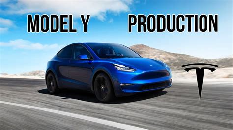 Tesla Model Y Production Youtube