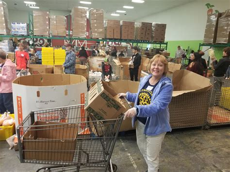 Help us provide them with enough to eat. Rotarians Volunteer at the Chesterfield Food Bank | Rotary ...