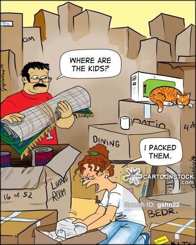 Funny Moving Day Cartoons