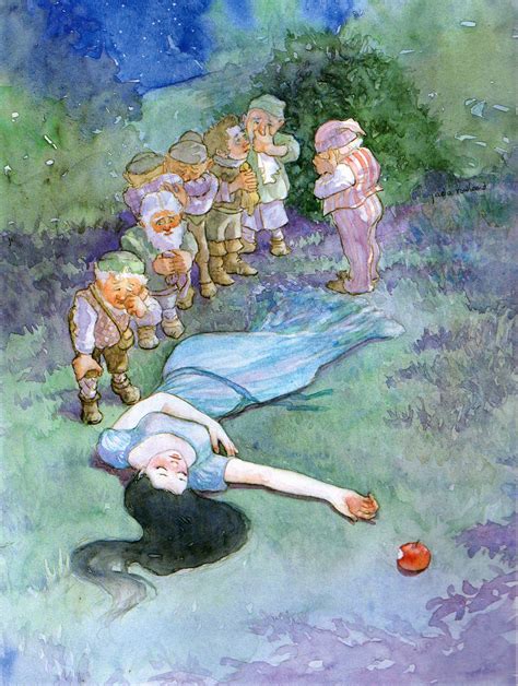 Snow White Illustration By Jada Rowland From The Book The Classic Grimm