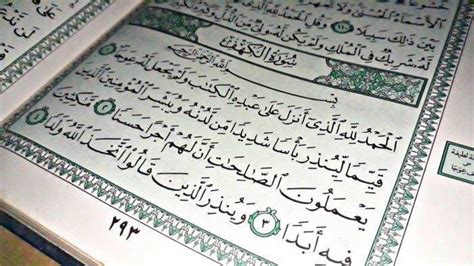 Bacaan Surat Al Kahfi Ayat Pertama Tulisan Arab Latin Dan Artinya Lengkap Dengan Doanya