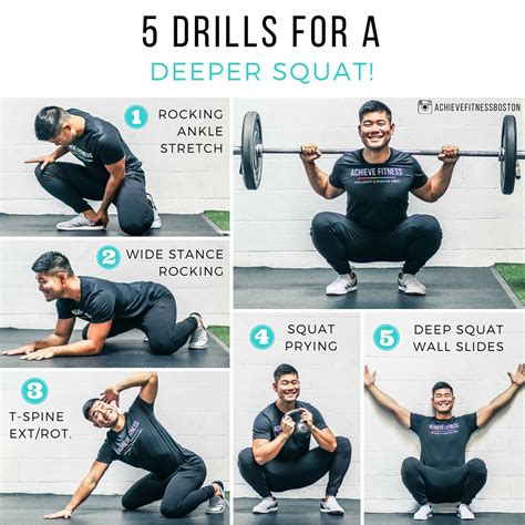 5 Drills For A Deeper Squat Whats Up Achievers Jasonlpak Here And Today We Have 5 Drills