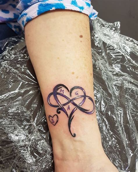 Infinity Heart Tattoo Tattoo Collections Tattoos For Daughters