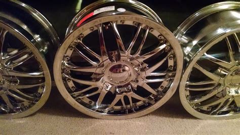 4 Chrome Wheels 16 Inch Five Lugs New