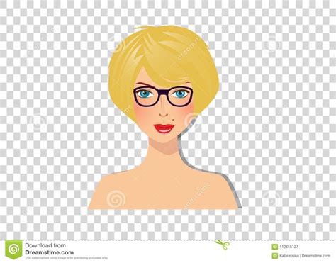 Blue Eyes Girl Cartoon Characters With Blonde Hair