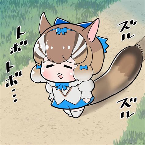 Siberian Chipmunk Kemono Friends And More Drawn By Deon Jetaime