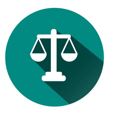 Justice Scale Circle Icon Transparent Png And Svg Vector File