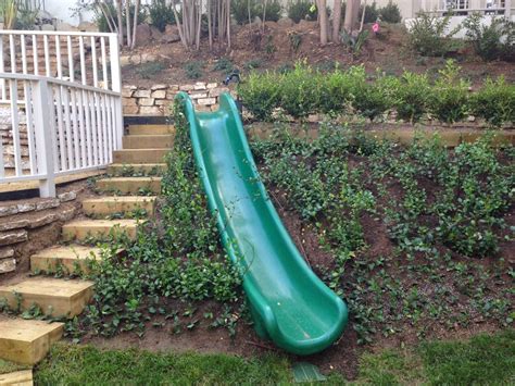 Barbara Butler Artist Builder Play Area Backyard Backyard Slide