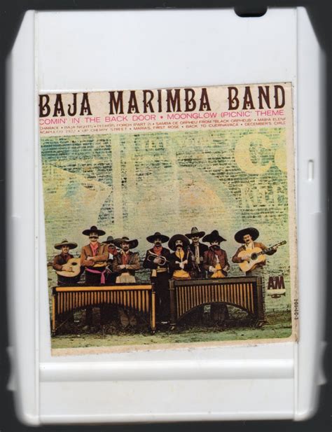 The Baja Marimba Band The Baja Marimba Band 1964 Debut Itcc Aandm A18e 8 Track Tape