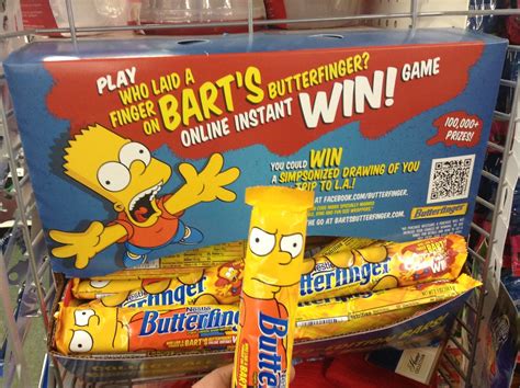 Bart Simpson Bart Simpson Butterfinger Candy Bar Promotion Flickr