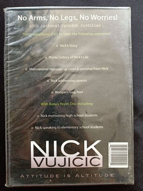Dvd No Arms No Legs No Worries Nick Vujicic Hobbies And Toys