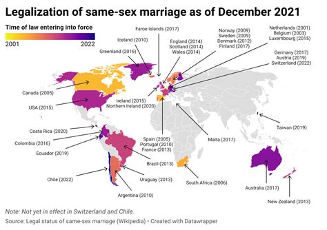 Legalization Of Same Sex Marriage As Of December 2021 Mapporn