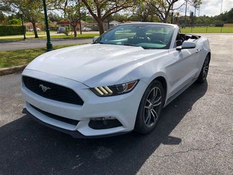 2017 Used Ford Mustang Ecoboost Premium Convertible At A Luxury Autos