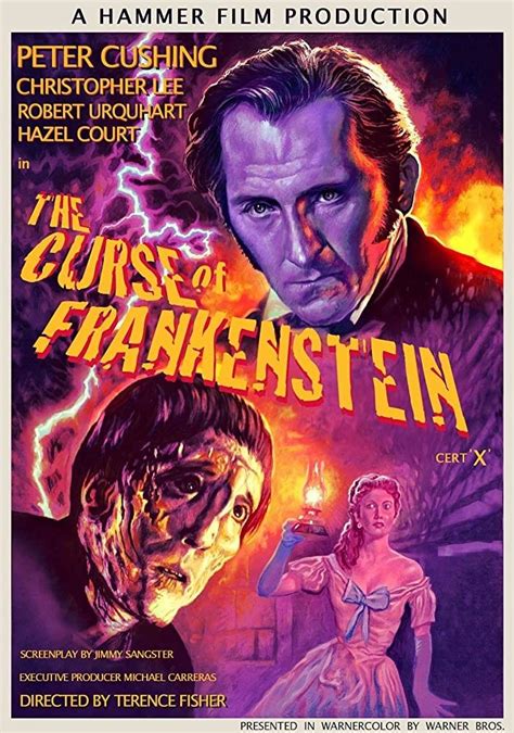 The Curse Of Frankenstein Movie Poster