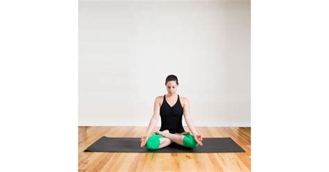 Easy Pose Sukhasana Best Morning Stretches From Yoga Instructors Popsugar Fitness Photo 14