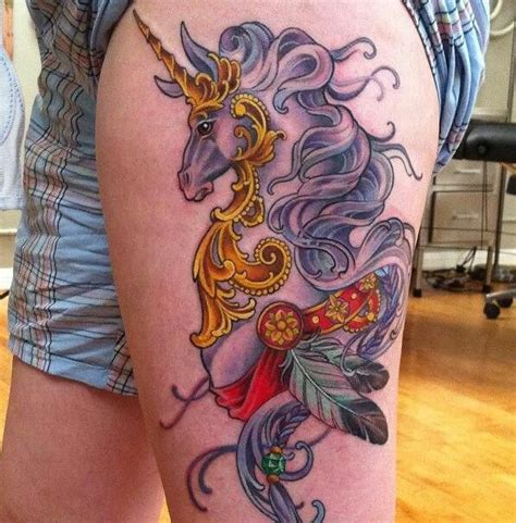 Https://techalive.net/tattoo/girly Unicorn Tattoo Designs