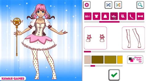 Kawaii Magical Girl Dress Up Game Jugar En Game Karma