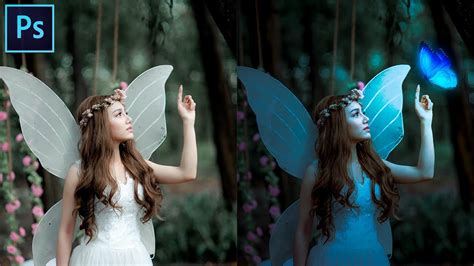 Add Glowing Butterfly In Photoshop | Glowing effect ...