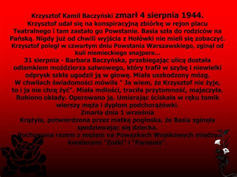 Maybe you would like to learn more about one of these? PPT - KRZYSZTOF KAMIL BACZYŃSKI PowerPoint Presentation ...