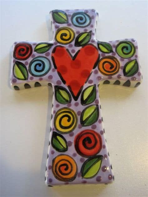 4 Add Some Color To Your Crucifix To Brighten It With Pottery Painting