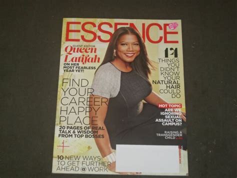 2014 November Essence Magazine Queen Latifah Cover B