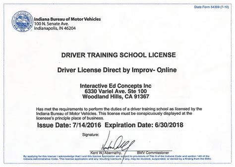 Indiana Drivers Ed Online Free Learners Permit Practice Test Improv