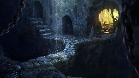 Goblin In Underground Cave Hd Wallpaper