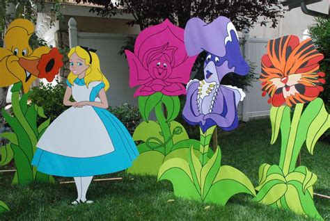 Alice In Wonderland Clipart Flower Garden Pencil And In