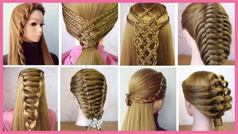 8 Very Easy Everyday Hairstyles 💖 Cute And Quick Hairstyles For Girls 💖