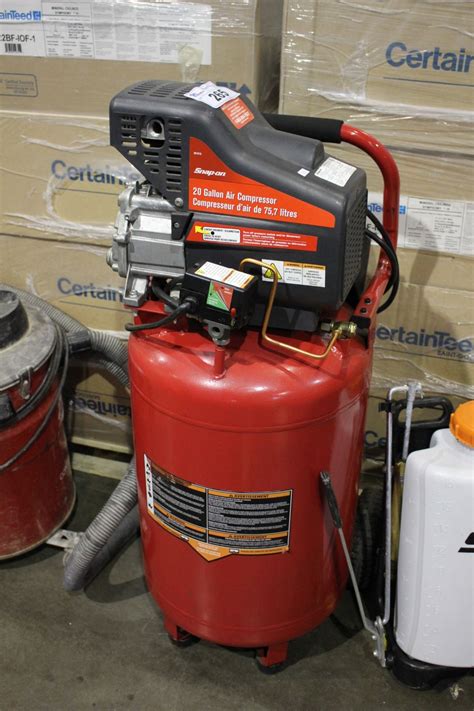 Snap On 20 Gallon Air Compressor Able Auctions
