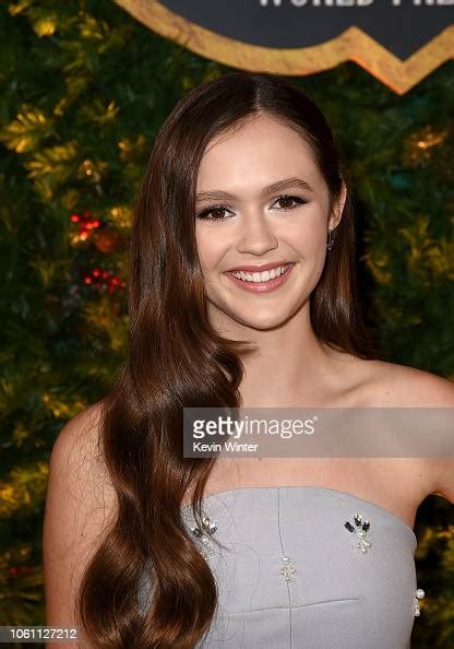 Olivia Sanabia Attends The Premiere Of Disneys Nutcracker And The