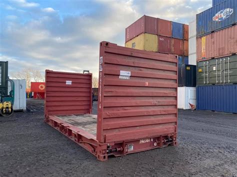 Buy 20ft Flat Rack Shipping Containers Best 20ft Flat Rack Containers