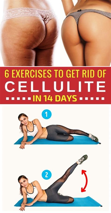 6 Exercises To Help You Get Rid Of Cellulite In 14 Days Workout