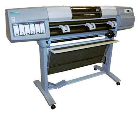 Hp Designjet 5000 42 Inch 1 Roll Color Inkjet Wide Format Printer Abd