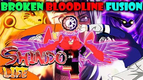 Shindo Life Most Broken Bloodline Fusion Narumakiraion Rengoku Youtube