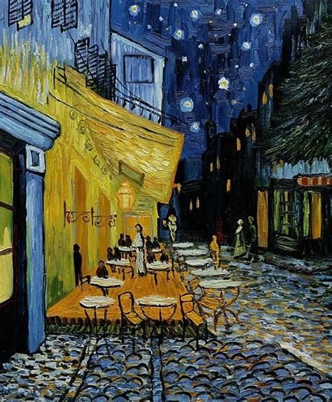 Vincent Van Gogh Cafe Terrace At Night