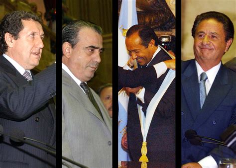 Con marchas y actos los argentinos recordaron a las víctimas de la represión. 11 - Presidentes - Asume Ramón Puerta Télam Buenos Aires ...