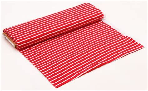 Red And White Stripe Knit Fabric Riley Blake Fabric By Riley Blake