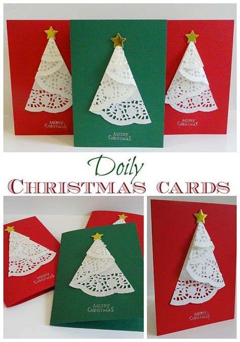 Handmade Christmas Tree Card Ideas