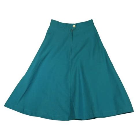 turquoise blue plain skirt enbee stores